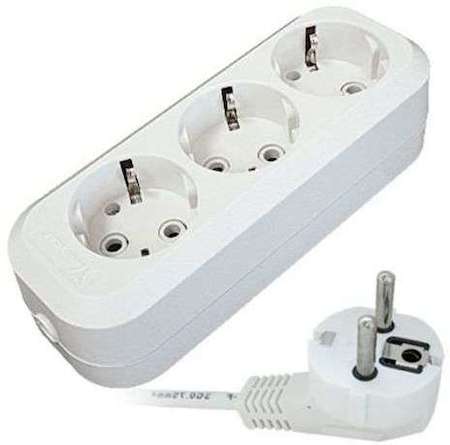 Universal Удлинитель 3х7м с заземл. 16А IP20 Е-303 АБС-пл. ПВС 3х1 UNIVersal 9631979