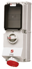 MENNEKES Розетка наруж. уст. Duo 32А 3P+E+N IP44 Mennekes 5618A