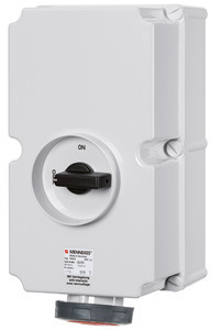 MENNEKES Розетка наруж. уст. Duo 125А 3P+E+N IP67 с мех. блок. Mennekes 5692A