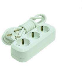 Удлинитель 3х2м с заземл. 16А IP20 Makel MGP132