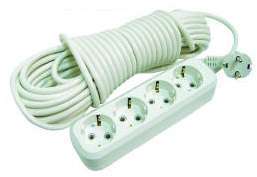 Удлинитель 4х15м с заземл. 16А IP20 Makel MGP159