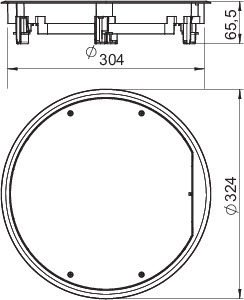 OBO Bettermann Лючок ревизионный ZESR9-2 UZESR9-2 U12T1019 полиамид беж. OBO 7406807