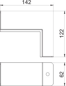 OBO Bettermann Соединитель с уплотнителем 70х110 BSKM-VE 0711 OBO 7216312
