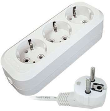 Universal Удлинитель 3х10м с заземл. 16А IP20 E-303 АБС-пл. ПВС 3х1 UNIVersal 9631980