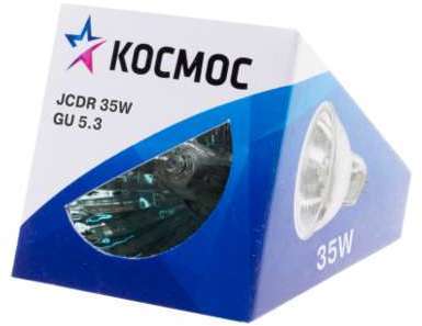 КОСМОС Лампа галогенная JCDR 35Вт GU5.3 220В Космос LKsmJCDR220V35W