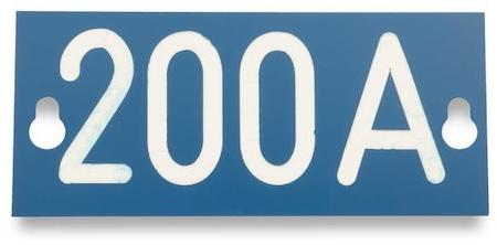 Ensto Табличка для предохранителя ENSTO PEM242.200