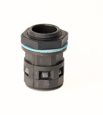 ДКС PACM29M32N Монтажный комплект муфта труба-коробка DN 29 мм, М32х1,5, полиамид, цвет черный