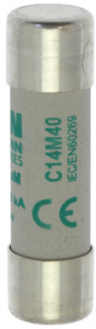 Предохранитель цилиндрический AM 14.3х51 40А боек EATON C14M40S