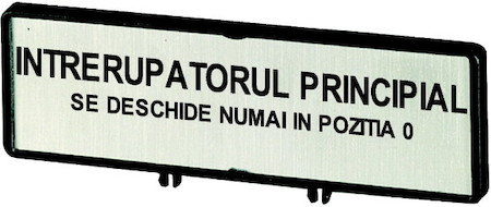 Держатель с шильдиком с надписью для T5b P3 ZFS73-P3 EATON 205559