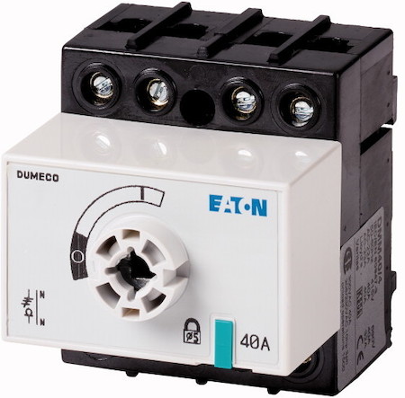 Выключатель-разъединитель Dumeco 4п 40А без оси и рукояти DMM40/4 EATON 1314053