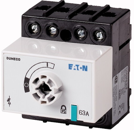 Выключатель-разъединитель Dumeco 4п 63А без оси и рукояти DCM63/4 EATON 1314158