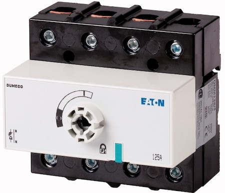 Выключатель-разъединитель Dumeco 4п 125А без оси и рукояти DMM125/4 EATON 1314204