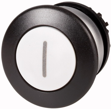 Головка кнопки M22-DP-W-X1 грибовидная без фикс. бел. EATON 216726