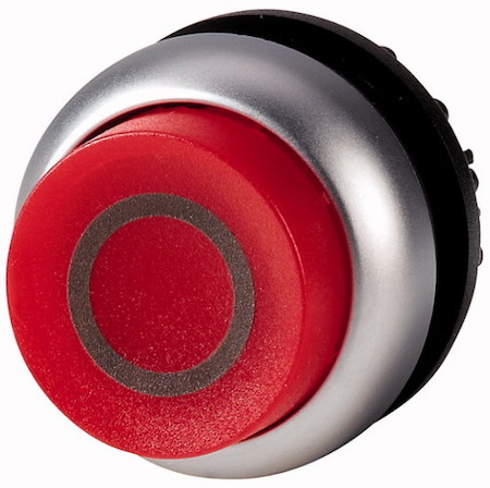 Головка кнопки с подсветкой выступающие без фикс. красн. M22-DLH-R-X0 EATON 216975