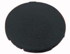 Шильдик M22-XD-S кнопочный плоский пустой черн. EATON 216421