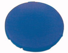 Шильдик кнопочный плоский пустой M22-XD-B син. EATON 216426