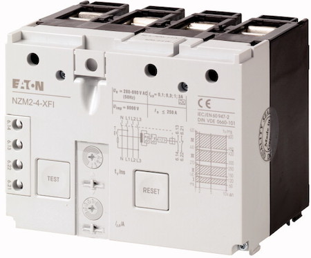 Расцепитель токов утечки 0.1 -3A 4п NZM2-4-XFI EATON 292344
