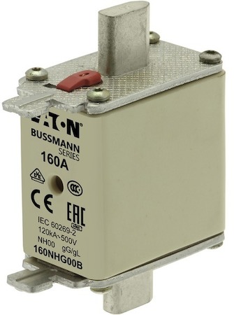 Предохранитель NH 100A 690В gG 00 двойная индикация EATON 100NHG00B-690