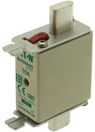 Предохранитель NH 16А 690В aM 000 EATON 16NHM000B-690