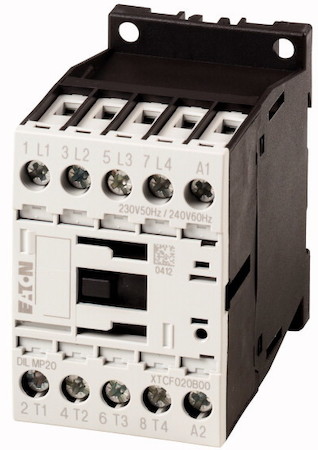 Контактор 4п DILMP20 (24В DC) EATON 276985