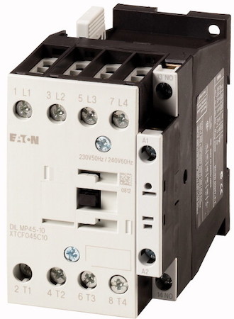 Контактор 4п DILMP45-10 (230В 50Гц/240В 60Гц) EATON 109826