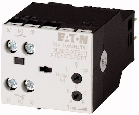Таймер для DILM 100-130В AC 05-10с задержка выключения DILM32-XTED11-10(RAC130) EATON 104944