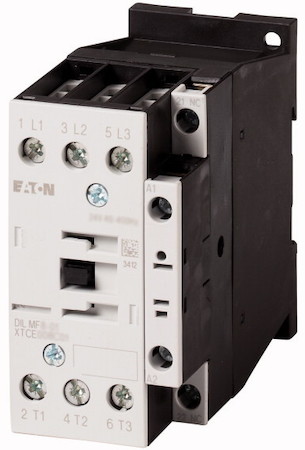 Контактор 1НЗ доп. контакт AC-3; AC-4 с электронной катушкой DILMF8-01 (RAC24) EATON 104414