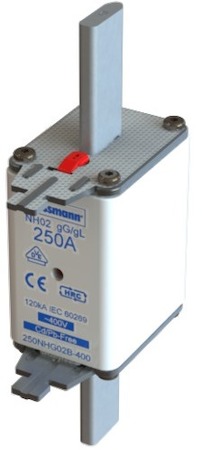 Предохранитель NH 250А 400В 02 GG EATON 250NHG02B-400