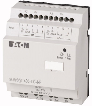 Модуль расширение 24В DC 1DI 2 AI ( Pt100/V/мA) 2DO Trans 1AO EASYLink EASY406-DC-ME EATON 114295