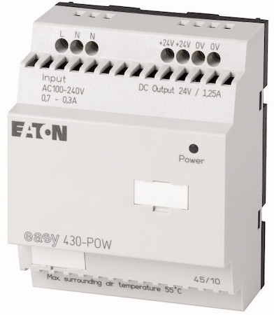 Источник питания 1ф 100-240В AC/24В DC 1.25А импульсный EASY430-POW EATON 110940