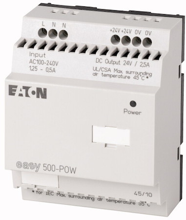 Источник питания 1ф 100-240В AC/24В DC 2.5А импульсный EASY500-POW EATON 110941