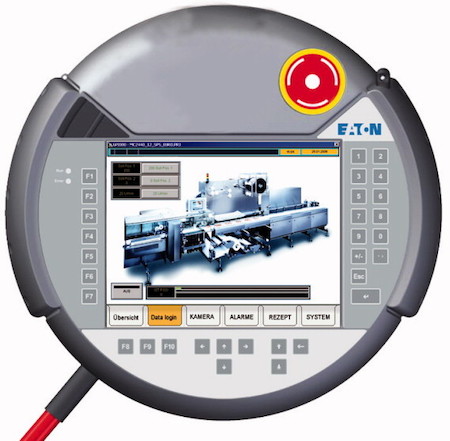 Панель 24В DC 6.5дюйма TFT цветной Ethernet RS232 аварийная кнопка XVM-430-65TVB-1-11 EATON 139996