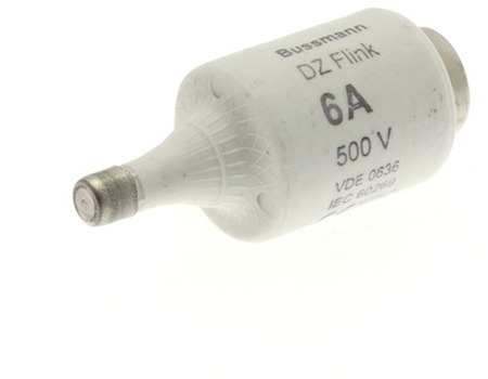 Предохранитель 6А DII/ 500В AC EATON 6D27Q