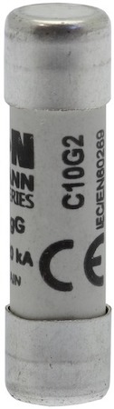 Предохранитель цилиндрический 10х38 2А GG 500В AC EATON C10G2