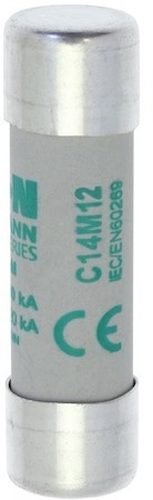 Предохранитель цилиндрический 14х51 12А AM 500В AC EATON C14M12
