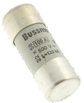 Предохранитель цилиндрический GG 22.2х58 100А индикация EATON C22G100I