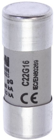 Предохранитель цилиндрический 22х58 16А GG 690В AC EATON C22G16