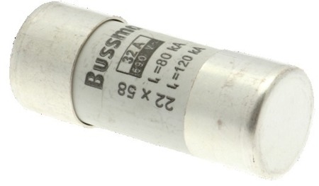 Предохранитель цилиндрический GG 22.2х58 32А боек EATON C22G32S