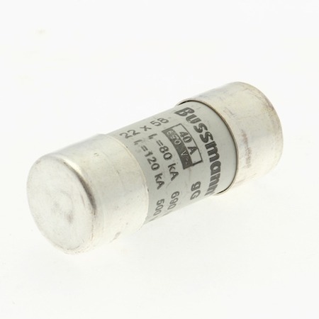 Предохранитель цилиндрический GG 22.2х58 40А боек EATON C22G40S