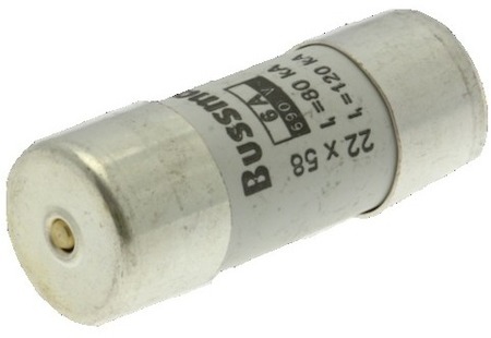 Предохранитель цилиндрический GG 22.2х58 6А боек EATON C22G6S