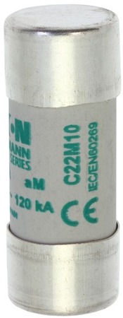 Предохранитель цилиндрический 22х58 10А AM 690В AC EATON C22M10