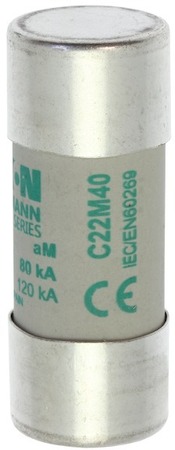 Предохранитель цилиндрический 22х58 40А AM 690В AC EATON C22M40