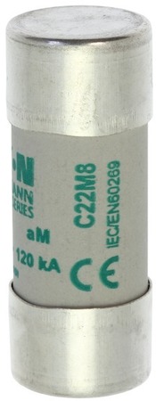 Предохранитель цилиндрический 22х58 8А AM 690В AC EATON C22M8