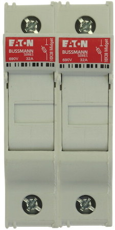 Держатель-разъединитель 10х38 2п EATON CHM2DU