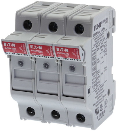 Держатель-разъединитель 10х38 3п индикация EATON CHM3DIU