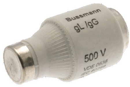 Предохранитель-D2 4А T GL/GG 500В AC EATON 4D27
