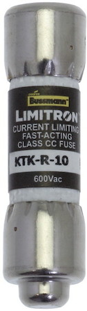 Предохранитель LIMITRON 600В АС Fast-acting СС EATON KTK-R-10