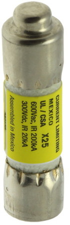 Предохранитель LOW PEAK 600В АС/300В DC TIME DELAY CC EATON LP-CC-20