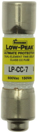 Предохранитель LOW PEAK 600В АС/150В DC TIME DELAY CC EATON LP-CC-7