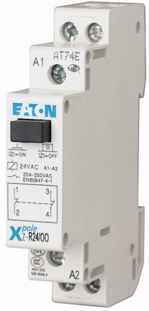 Реле установочное 24В 1НЗ с кнопкой Z-R24/OO EATON 265189